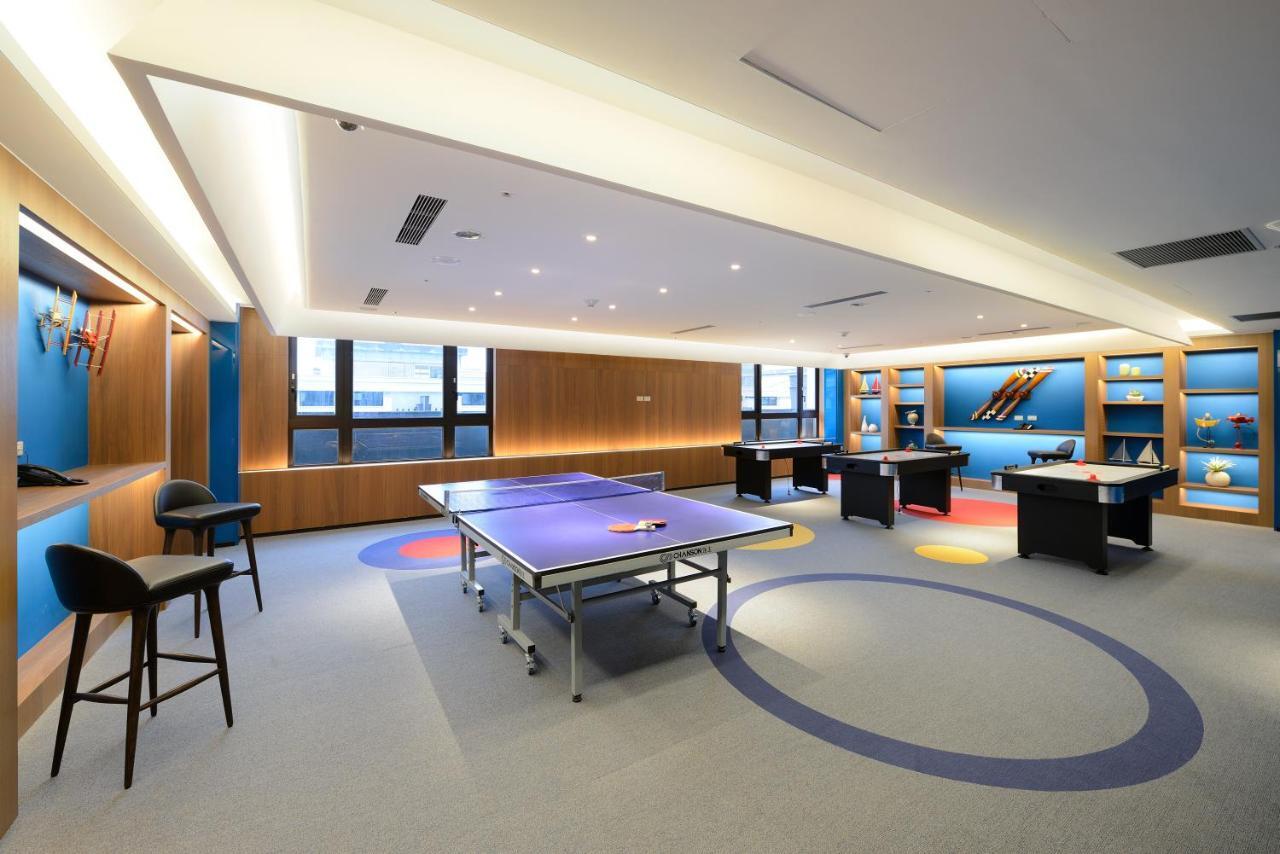 Evergreen Palace Hotel Chiayi Taibao Exteriér fotografie The table tennis room